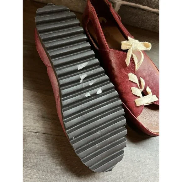 Sergio Tomani Donna Women's Leather Slip-On Shoes Size 38 7.5 US - Picture 10 of 16